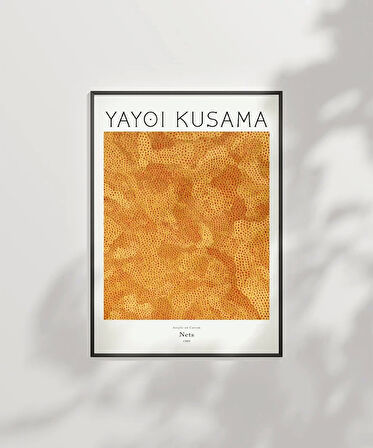 Çerçevesiz Poster Yayoi Kusama Ağlar