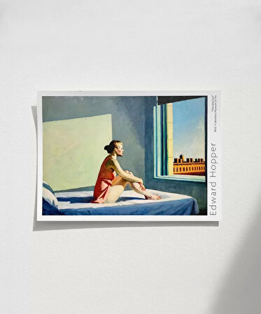 Çerçevesiz Poster Edward Hopper Sabah Güneşi