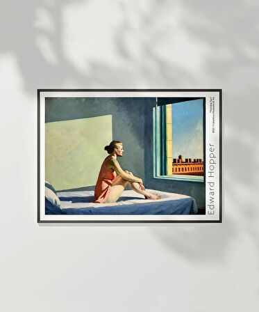 Çerçevesiz Poster Edward Hopper Sabah Güneşi