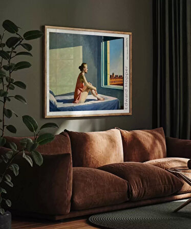 Çerçevesiz Poster Edward Hopper Sabah Güneşi