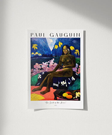 Çerçevesiz Poster Paul Gaugin Areoi Tohumu