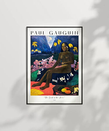 Çerçevesiz Poster Paul Gaugin Areoi Tohumu