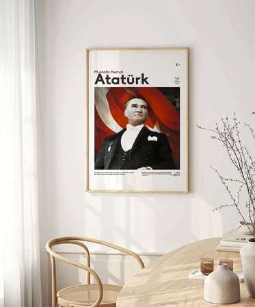 Çerçevesiz Poster Ebedi Başkomutan