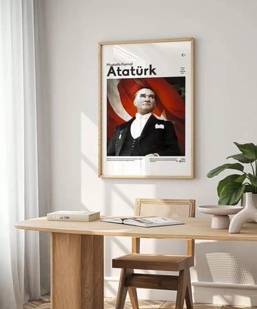 Çerçevesiz Poster Ebedi Başkomutan