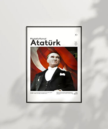 Çerçevesiz Poster Ebedi Başkomutan
