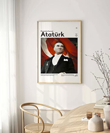 Çerçevesiz Poster Ebedi Başkomutan