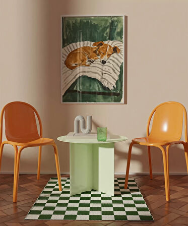Çerçevesiz Poster Minik Dostun Dinlenişi