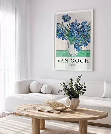 Çerçevesiz Poster Van Gogh Irıses No 2