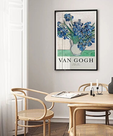Çerçevesiz Poster Van Gogh Irıses No 2