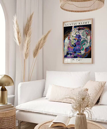Çerçevesiz Poster Gustav Klimt The Virgin