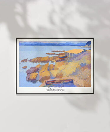 Çerçevesiz Poster Henri-Edmond Cross Calanque des Antibois 2