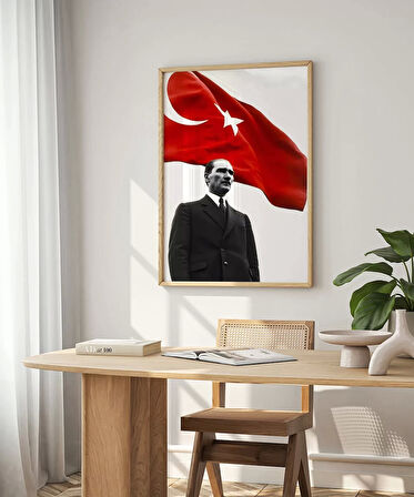 Çerçevesiz Poster Cumhuriyetin Işığı