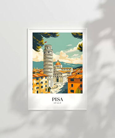 Çerçevesiz Poster Toskana’nın İncisi Pisa