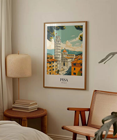 Çerçevesiz Poster Toskana’nın İncisi Pisa