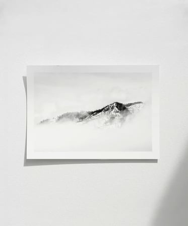 Çerçevesiz Poster Gizli Zirveler