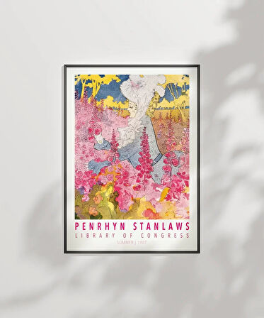 Çerçevesiz Poster Penrhyn Stanlaws Summer