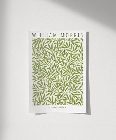 Çerçevesiz Poster William Morris Willow Pattern