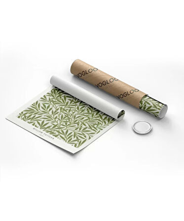 Çerçevesiz Poster William Morris Willow Pattern