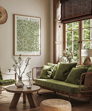 Çerçevesiz Poster William Morris Willow Pattern