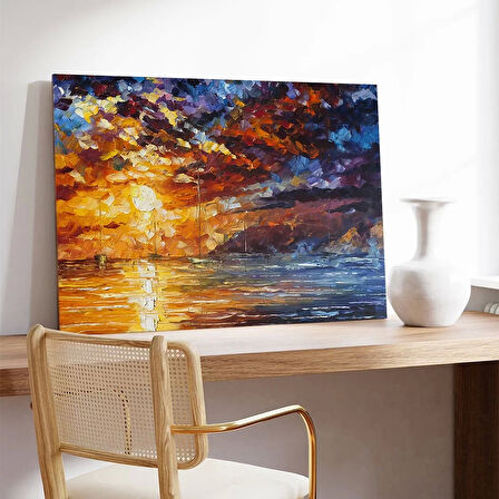 Renk Cümbüşü Kanvas Tablo