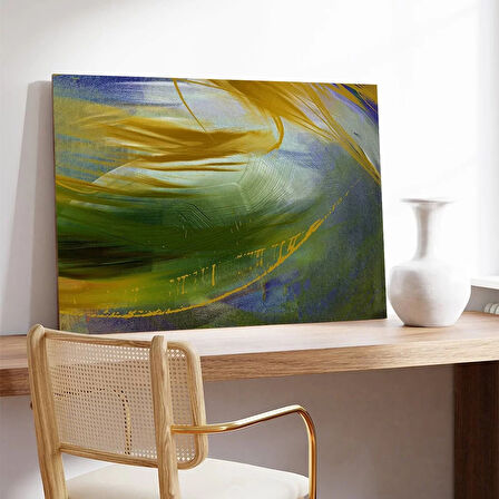 Yeşilin Huzur Veren Esintisi Kanvas Tablo