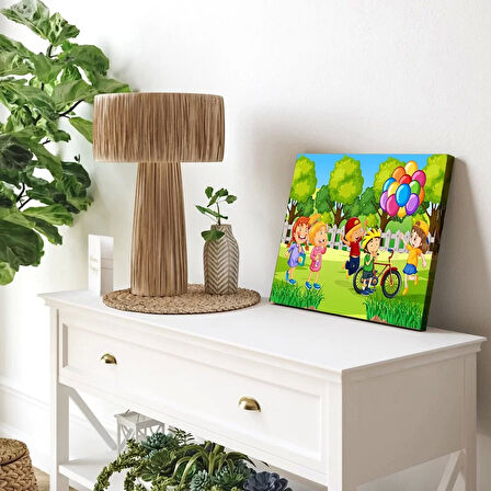 Balon Festivali Kanvas Tablo