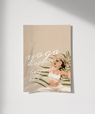 Çerçevesiz Poster Sınırların Ötesinde
