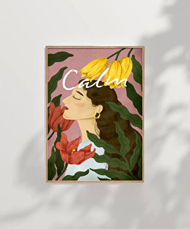 Çerçevesiz Poster Sakinlik Vaadı