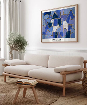 Çerçevesiz Poster Paul Klee Mavi Gece