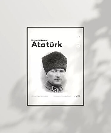 Çerçevesiz Poster Milli Mücadele Ruhu