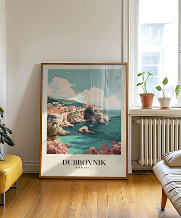 Çerçevesiz Poster Dubrovnik Hırvatistan