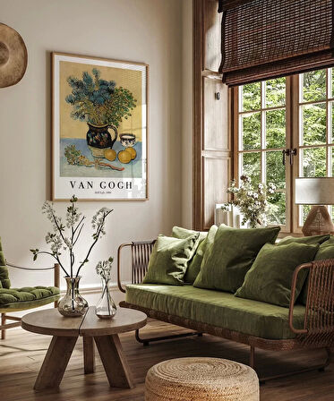 Çerçevesiz Poster Van Gogh Natürmort