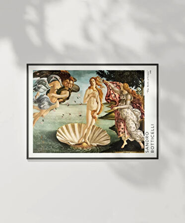 Çerçevesiz Poster Sandro Botticelli Venüs'ün Doğuşu