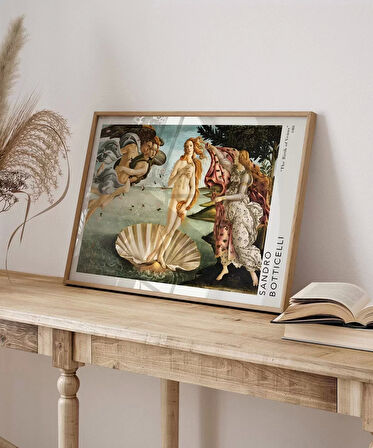 Çerçevesiz Poster Sandro Botticelli Venüs'ün Doğuşu