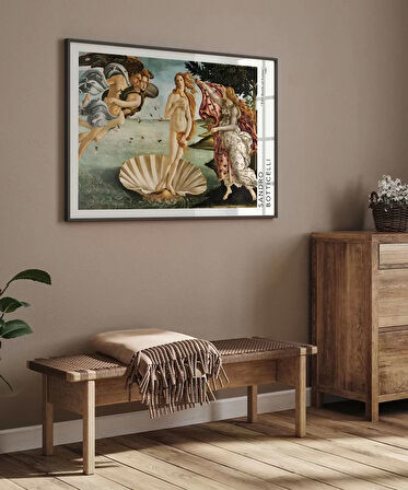 Çerçevesiz Poster Sandro Botticelli Venüs'ün Doğuşu