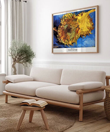 Çerçevesiz Poster Vincent Van Gogh Ayçiçekleri