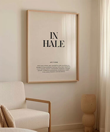 Çerçevesiz Poster İlhamla Soluk