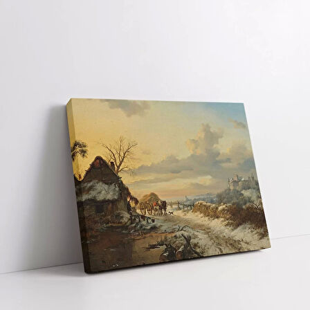 Ufka Doğru Kanvas Tablo