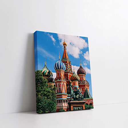Masalsı Kremlin Kanvas Tablo