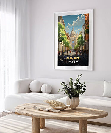 Çerçevesiz Poster İtalya'nın Modası