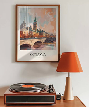 Çerçevesiz Poster Kanada Ottawa i