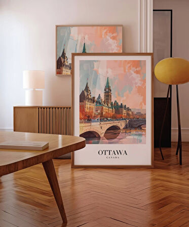 Çerçevesiz Poster Kanada Ottawa i