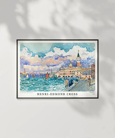 Çerçevesiz Poster Henri-Edmond Cross Venedik 2