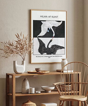 Çerçevesiz Poster Hilma Af Klint Kuğu