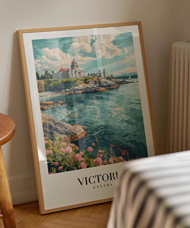 Çerçevesiz Poster Pasifik Kıyısında Victoria