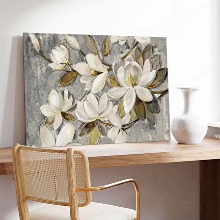 Manolya Çiçeği Kanvas Tablo