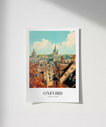 Çerçevesiz Poster Bilgeliğin ve Mimarlığın Şehri