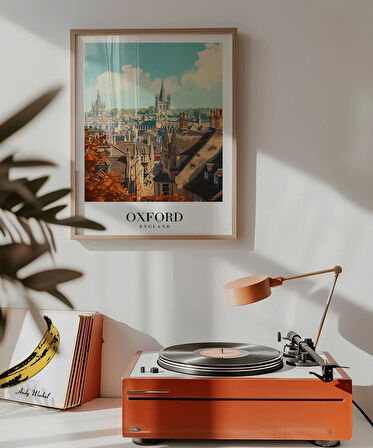 Çerçevesiz Poster Bilgeliğin ve Mimarlığın Şehri