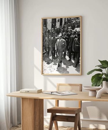 Çerçevesiz Poster Cumhuriyetin Ayak Sesleri