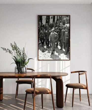 Çerçevesiz Poster Cumhuriyetin Ayak Sesleri